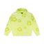 Denim Tears Neon Green Mono Wreath Hoodie