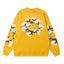 Denim Tears Yellow Crewneck Sweatshirt Front Floral Wreath