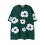 Denim Tears Green All‑Over Cotton Wreath Print T‑Shirt