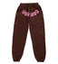Sp5der 555 Angel Number Sweatpants Brown
