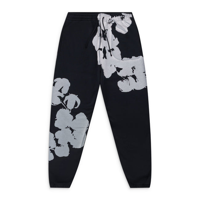 Denim Tears Black Jumbo Wreath Sweatpants Hover Image
