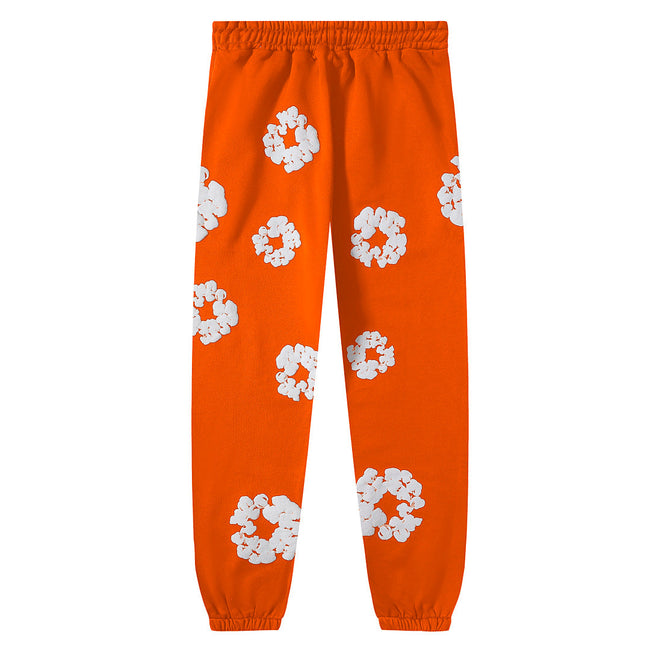 Denim Tears Orange Hoodie & Sweatpants Set Main Image