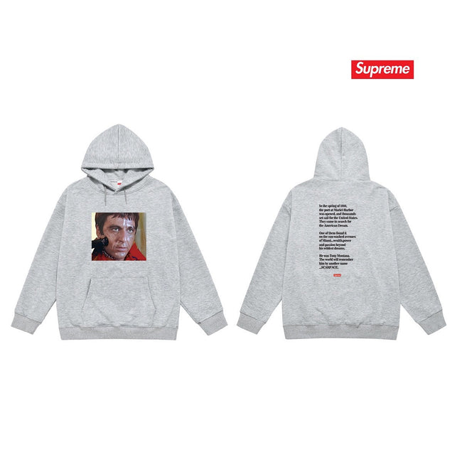 Supreme Scarface Hoodie – Grey Hover Image