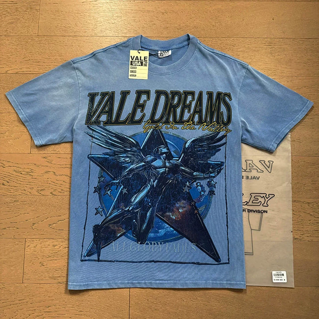 Vale Forever "Vale Dreams Star Angel" Vintage Tee (Blue) Hover Image