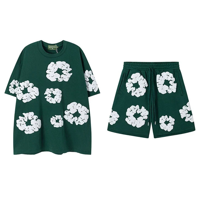 Denim Tears Green Cotton Wreath Matching Set Hover Image
