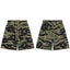 Denim Tears Shorts green tiger stripe camouflage breathable mesh athletic shorts