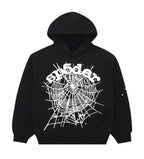 Sp5der OG Web Hoodie Black