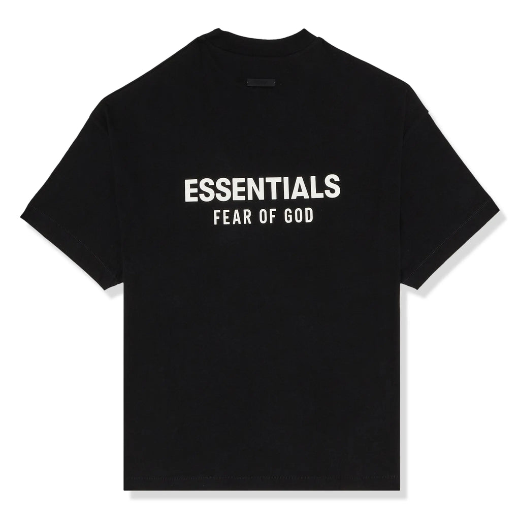 Fear Of God Essentials Jersey Crewneck Black T Shirt