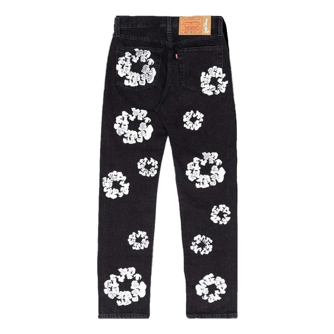 Denim Tears Levi's x Denim Tears The Cotton Wreath Jeans 'Black' Hover Image